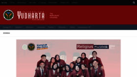 What Yudharta.ac.id website looked like in 2023 (This year)