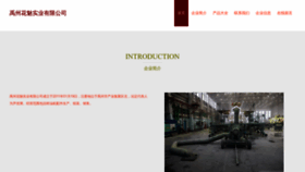 What Yzhuamei.com website looks like in 2024 
