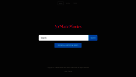 What Y2matemovies.pro website looks like in 2024 