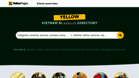 What Yellowpages.com.vn website looks like in 2024 