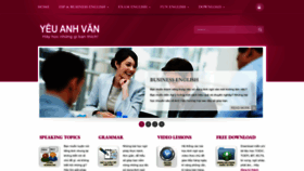 What Yeuanhvan.com website looks like in 2024 