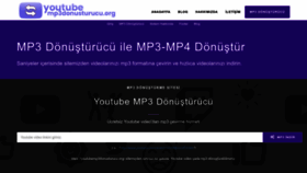 What Youtubemp3donusturucu.org website looks like in 2024 