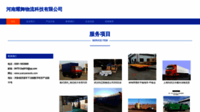 What Yuanyaowuliu.com website looks like in 2024 