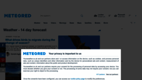 What Yourweather.co.uk website looks like in 2024 