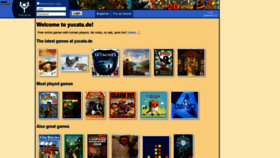 What Yucata.de website looks like in 2024 