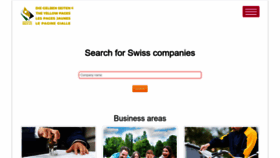 What Yellowpages.swiss website looks like in 2024 