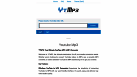 What Ytmp3.plus website looks like in 2024 