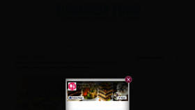 What Yummiestfood.com website looks like in 2024 