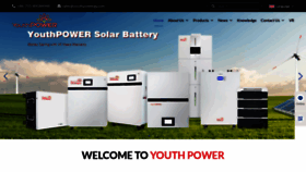 What Youthpowergy.com website looks like in 2024 