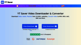 What Ytsaver.net website looked like in 2024 (2 years ago)