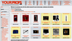 What Yourprops.com website looks like in 2024 