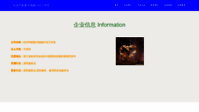 What Yuhangzy.com website looks like in 2024 