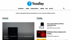 What Yoodley.com website looks like in 2024 