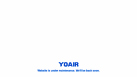 What Yoair.com website looks like in 2024 