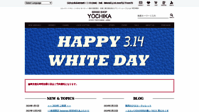 What Yochika.com website looks like in 2024 