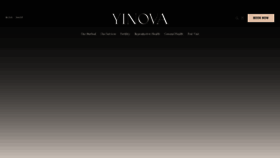 What Yinovacenter.com website looks like in 2024 