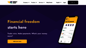 What Yellowcard.io website looks like in 2024 