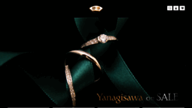 What Yanagisawa-shop.jp website looks like in 2024 