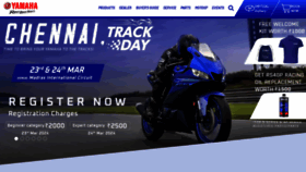 What Yamaha-motor-india.com website looks like in 2024 