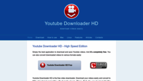 What Youtubedownloaderhd.com website looks like in 2024 