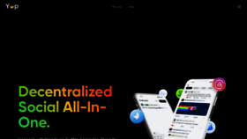 What Yup.io website looked like in 2024 (1 year ago)