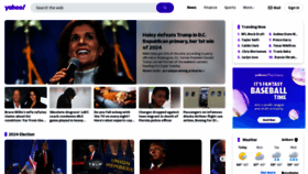 What Yahoo.co.kr website looks like in 2024 