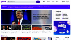 What Yahoo.net website looks like in 2024 