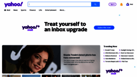 What Yahoo.ca website looked like in 2024 (1 year ago)