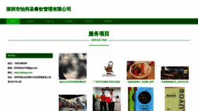 What Ybsheng.com website looks like in 2024 