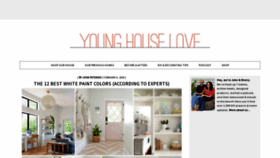 What Younghouselove.com website looks like in 2024 