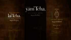 What Yamtcha.com website looks like in 2024 