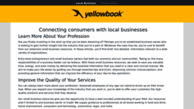 What Yellowbook.com website looks like in 2024 