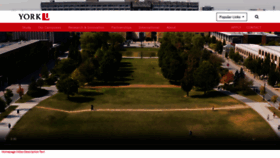 What Yorku.ca website looked like in 2024 (2 years ago)