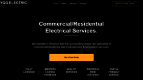 What Yqgelectric.com website looks like in 2024 