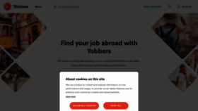 What Yobbers.com website looks like in 2024 