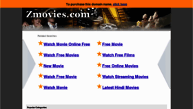 What Zmovies.com website looked like in 2012 (12 years ago)