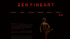 What Zenfineart.com website looked like in 2012 (11 years ago)