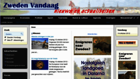 What Zwedenvandaag.nl website looked like in 2012 (11 years ago)