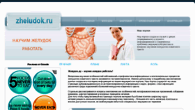What Zheludok.ru website looked like in 2013 (11 years ago)