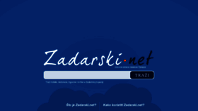 What Zadarski.net website looked like in 2013 (11 years ago)