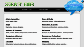 What Zestdir.com website looked like in 2013 (11 years ago)