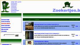 What Zoekertjes.be website looked like in 2013 (11 years ago)