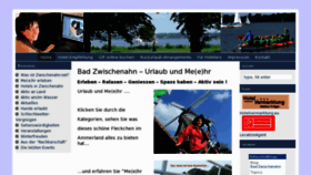 What Zwischenahn.net website looked like in 2013 (11 years ago)