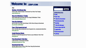 What Zziip.com website looked like in 2013 (11 years ago)