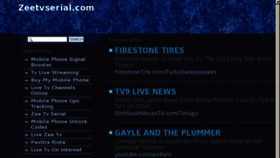 What Zeetvserial.com website looked like in 2013 (11 years ago)