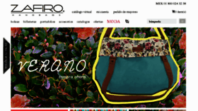 What Zafirohandbags.com website looked like in 2013 (12 years ago)