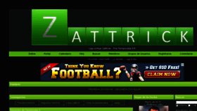 What Zattrick.com website looked like in 2013 (10 years ago)