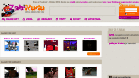 What Zabinudu.sk website looked like in 2013 (10 years ago)