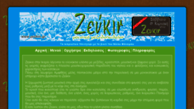What Zeykin.gr website looked like in 2013 (10 years ago)