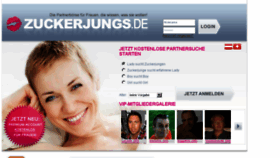 What Zuckerjungs.de website looked like in 2014 (10 years ago)